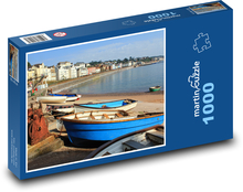 Devon - coastal boats, England Puzzle 1000 pieces - 60 x 46 cm 