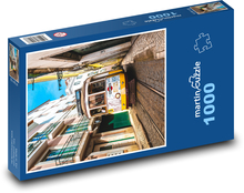 Tramwaj - szyna Puzzle 1000 elementów - 60x46 cm