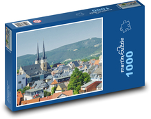 Město - Durynsko, Německo Puzzle 1000 dílků - 60 x 46 cm
