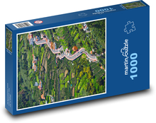 Kręta ścieżka w dolinie Puzzle 1000 elementów - 60x46 cm
