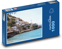 Matala - Kréta, Grécko Puzzle 1000 dielikov - 60 x 46 cm 