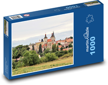 Kouřim - historical town, Central Bohemia Puzzle 1000 pieces - 60 x 46 cm 