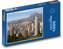 Benidorm - město, Španělsko Puzzle 1000 - 60x46 cm