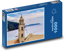 Old town Dubrovnik - Croatia, tower Puzzle 1000 pieces - 60 x 46 cm 