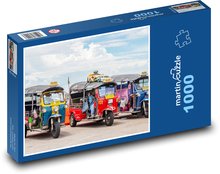 Schmierfett - Fahrzeug, Taxi Puzzle 1000 Teile - 60 x 46 cm