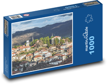 Ohrid - Severné Macedónsko, mesto Puzzle 1000 dielikov - 60 x 46 cm 