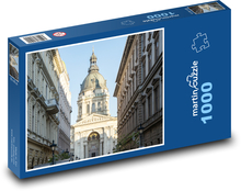Matyášův chrám - Budapešť, Maďarsko Puzzle 1000 dílků - 60 x 46 cm