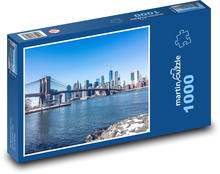 New York - Brücke Puzzle 1000 Teile - 60 x 46 cm