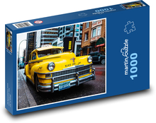 Yellow Street Taxi in Canada Puzzle 1000 pieces - 60 x 46 cm 