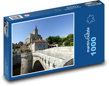 Montmorillon - France Puzzle 1000 pieces - 60 x 46 cm 