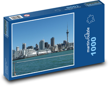 Nový Zéland - Auckland Puzzle 1000 dílků - 60 x 46 cm