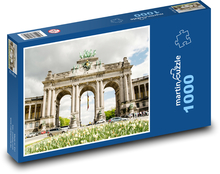 Parc du Cinquantenaire - park in Brussels, Belgium Puzzle 1000 pieces - 60 x 46 cm