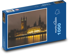 Panorama von London - Palace of Westminster Puzzle 1000 Teile - 60 x 46 cm