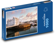 Architektura - lodě Puzzle 1000 dílků - 60 x 46 cm