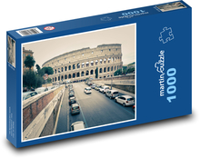 Rím - Taliansko, Koloseum Puzzle 1000 dielikov - 60 x 46 cm