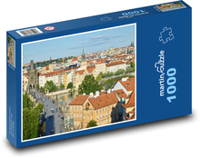 Praha - Česká republika, Karlov most Puzzle 1000 dielikov - 60 x 46 cm