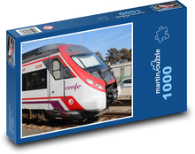 Pociąg dużych prędkości Puzzle 1000 elementów - 60x46 cm