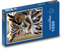 Sowa - ptak nocny Puzzle 1000 elementów - 60x46 cm
