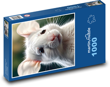 Niedliche graue Maus Puzzle 1000 Teile - 60 x 46 cm