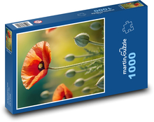 Kvet maku Puzzle 1000 dielikov - 60 x 46 cm 