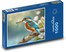 Eisvogel in der Natur Puzzle 1000 Teile - 60 x 46 cm