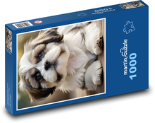 Shih tzu - cute puppy Puzzle 1000 pieces - 60 x 46 cm 