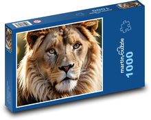 Lev - kráľ zvierat Puzzle 1000 dielikov - 60 x 46 cm