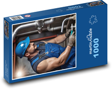 Male - installer, repairman Puzzle 1000 pieces - 60 x 46 cm 