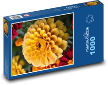 Žltý kvet nechtíka lekárskeho Puzzle 1000 dielikov - 60 x 46 cm 