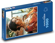 Portret dziewczyny Puzzle 1000 elementów - 60x46 cm