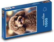 Šteniatko pudla Puzzle 1000 dielikov - 60 x 46 cm