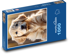 Šteniatko zlatého retrievera Puzzle 1000 dielikov - 60 x 46 cm 