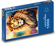 Lion - animal king Puzzle 1000 pieces - 60 x 46 cm 