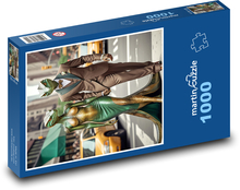 Reptile - man and woman Puzzle 1000 pieces - 60 x 46 cm 