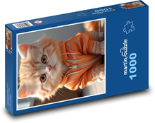 Katze - Haustier Puzzle 1000 Teile - 60 x 46 cm