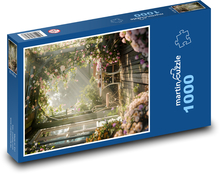 Garten - Blumen Puzzle 1000 Teile - 60 x 46 cm