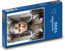 Žena - tvář, portrét Puzzle 1000 dílků - 60 x 46 cm