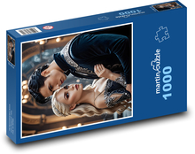 Pár - žena a muž Puzzle 1000 dielikov - 60 x 46 cm 