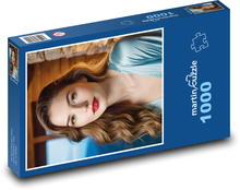 Žena - tvár, krása Puzzle 1000 dielikov - 60 x 46 cm 