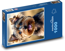 Niedlicher Yorkshire Terrier Puzzle 1000 Teile - 60 x 46 cm