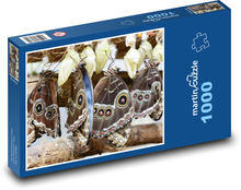 Schmetterlinge - Insekten, Garten Puzzle 1000 Teile - 60 x 46 cm
