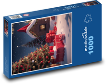 Weihnachtsbaum - Geschenke, Weihnachten Puzzle 1000 Teile - 60 x 46 cm