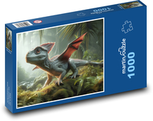 Pozaziemski smok w lesie Puzzle 1000 elementów - 60x46 cm