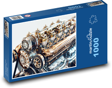 Getriebe im Motor Puzzle 1000 Teile - 60 x 46 cm