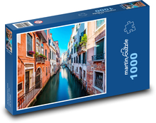 Włochy - Kanał Wenecki Puzzle 1000 elementów - 60x46 cm