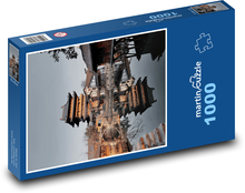 Čína - starobylé budovy Puzzle 1000 dílků - 60 x 46 cm