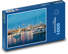 Sydney - Austrália, nočné mesto Puzzle 1000 dielikov - 60 x 46 cm 