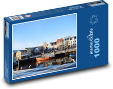 Husum - Hafen, Stadt Puzzle 1000 Teile - 60 x 46 cm