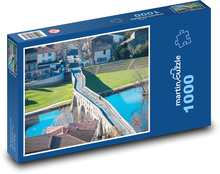 Bridge - city, river Puzzle 1000 pieces - 60 x 46 cm 