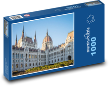 Budapest - Hungary, Palace of Westminster Puzzle 1000 pieces - 60 x 46 cm 
